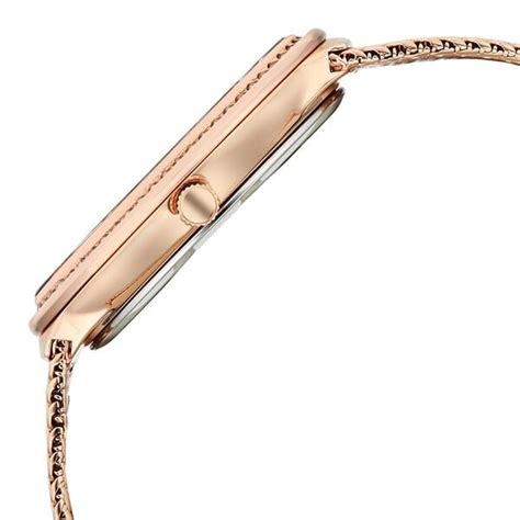 Titan Raga Quartz Analog Brown Mother Of Pearl Dial Rose Gold Metal ...