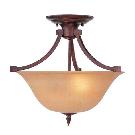 International 13875-53 2 Light Cordova Semi Flush Ceiling Light ...
