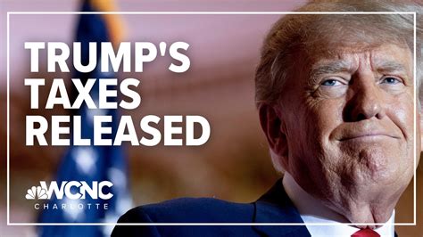 Six years of Trump tax returns released by Congress | wcnc.com