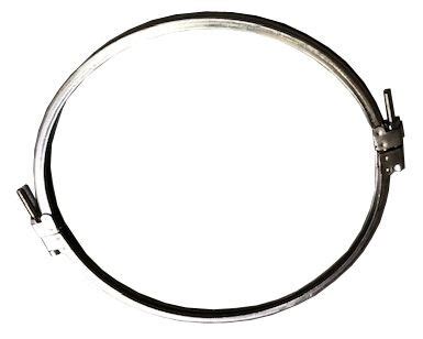 Spannring Edelstahl | Übergang Silo auf Stallprofi Opti Flex Spirale ...