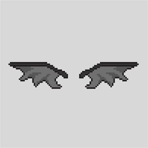 Dragon wings pixel Images - Free Download on Freepik