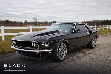 Black 1969 Mustang