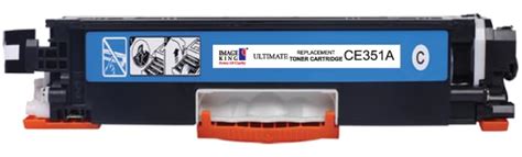 IMAGE KING Ultimate CE 351A Cyan Laser Toner Cartridge for Color ...