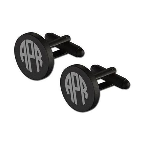 Image result for Monogram Cufflinks