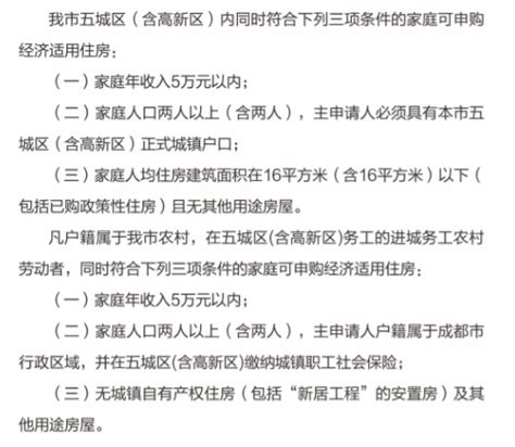 关于北京的经济适用房申请步骤