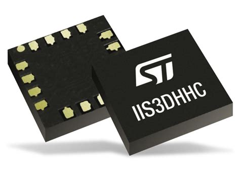 IIS3DHHC Three-Axis Linear Accelerometer - STMicro | Mouser