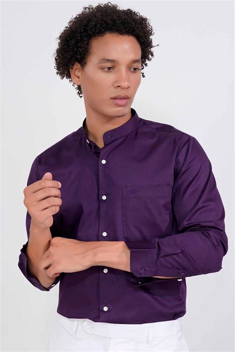 9 Purple Colour Shirt Matching Pant Ideas For Men To Look Stylish