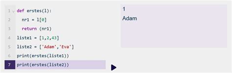 Python Eigene Funktion 的图像结果