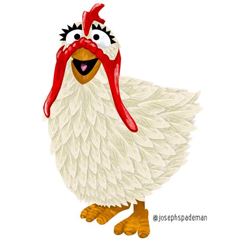 Muppet Collab • Character: Camilla the chicken Artistic...