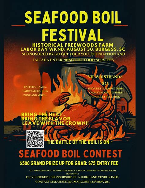 Seafood Boil Festival, Freewoods Farm, Burgess, 30 August 2025 | AllEvents