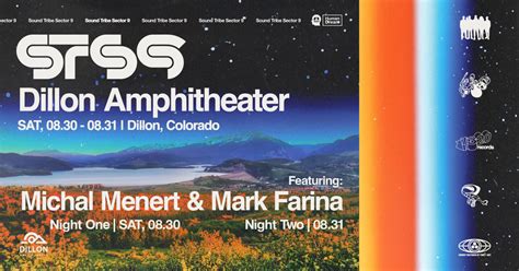 STS9 - Sound Tribe Sector 9 Tickets Dillon Amphitheater CO