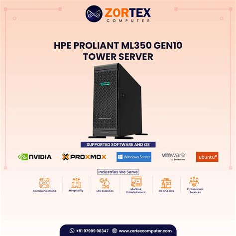 HPE ProLiant ML350 Gen10 Tower Server Price & Specs