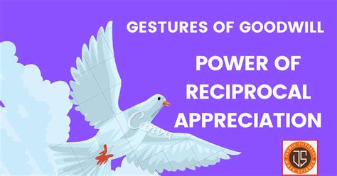 Power of Reciprocal Appreciation!