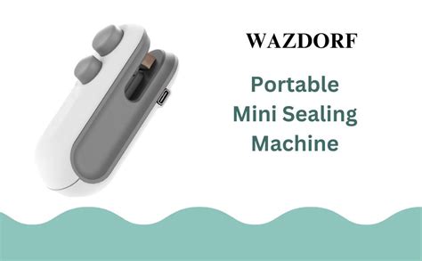 Buy Wazdorf Sealing Machine for Food Packets | Handheld Plastic Bag ...