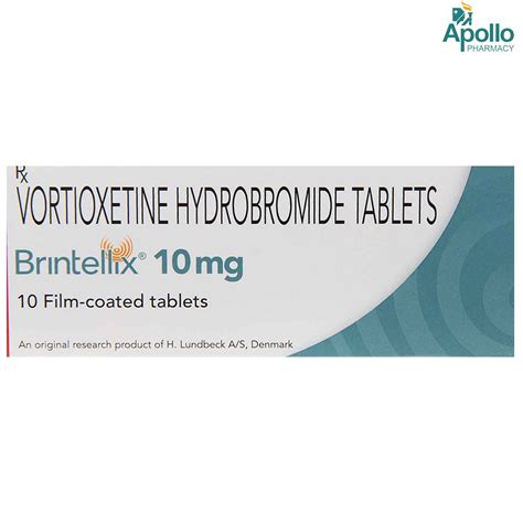 Brintellix 10 mg Tablet 10's Price, Uses, Side Effects, Composition ...