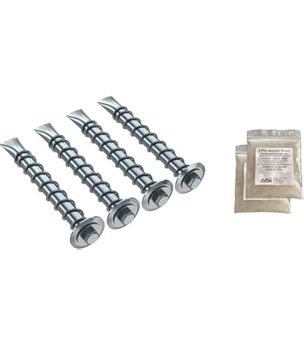 Coin Collection Supplies AmAK-4 Asphalt Anchor & Grout Kit - Four 1200 ...