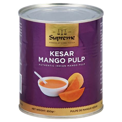 Supreme Kesar Mango Pulp - Shop Fruit at H-E-B
