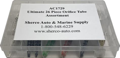 Buy 26 Piece Ultimate A/C Compressor Orifice Tube Assortment Kit Online ...