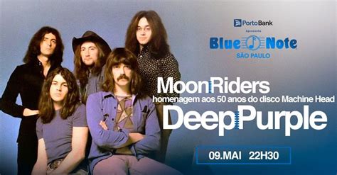 THE MOON RIDERS - HOMENAGEM AOS 50 ANOS DO DISCO MACHINE HEAD DO DEEP ...