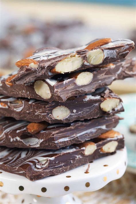 Easy Homemade Almond Bark - The Suburban Soapbox