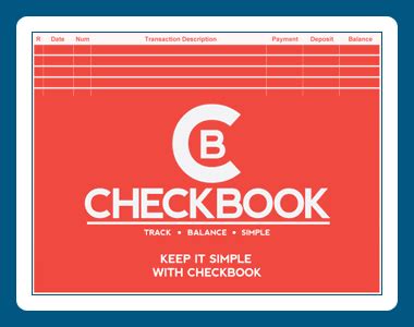 Checkbook Programs 的图像结果
