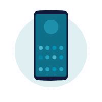 Arrange apps and control icon's look| Motorola Support IN