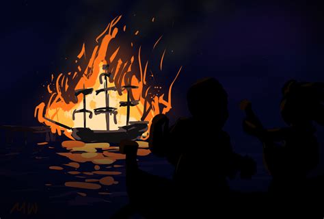 Joy "MythicalWater" Ferrentino - Burning Ship (2022)