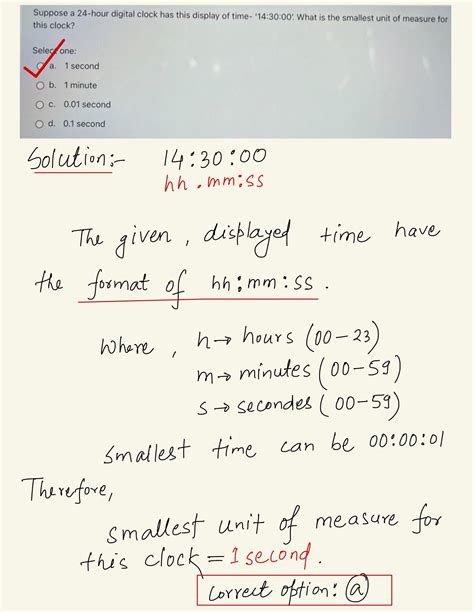[Solved] . Suppose a 24-hour digital clock has this display of time ...