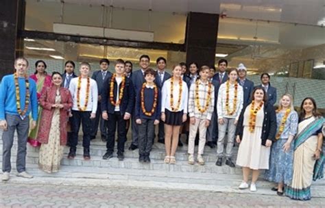 International-Cultural Exchange: St Marks Sr Sec Public School Meera Bagh