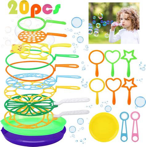 Buy yeesport Big Bubble Wands Set Bubble Party Pack Bulk، Funny Bubble ...