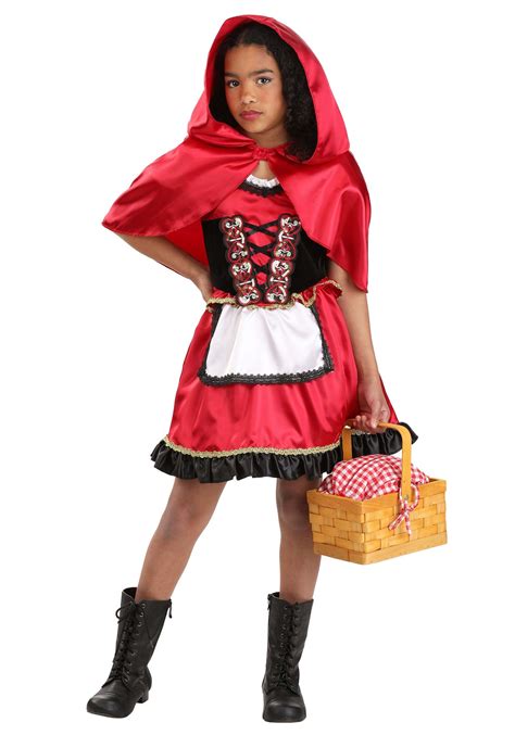 Little Miss Red Riding Hood Girl's Costume Dress | Storybook Costumes