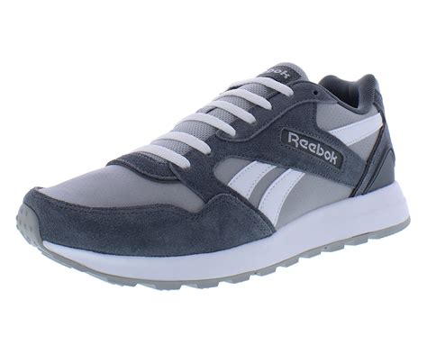 Reebok Gl1000 Lthr Mens Shoes Size 13, Color: Grey/White - Walmart.com