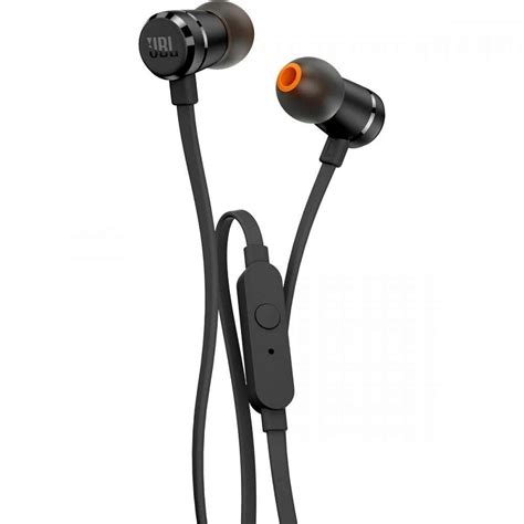 Buy JBL T290 Pure Bass All Metal in-Ear Headphones with Mic (Black ...