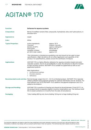 AGITAN® 170 | Münzing Chemie