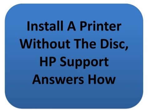 Image result for Install Printer without Disc