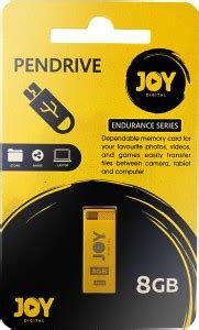 JOY ENDURANCE SERIES 8 GB Pen Drive Compatible with Audio Player ...