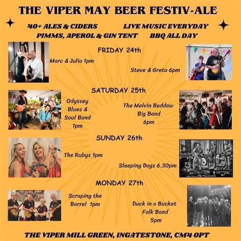 The Viper Beer Festiv-Ale , The Viper Mill Green, The Viper, Mill Green ...