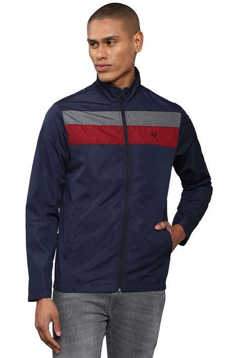 Buy Allen Solly Men's A-Line Coat (ATJKCURGF503288_Navy at Amazon.in