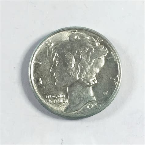1943 Silver Mercury Head Dime*Uncirculated | Property Room