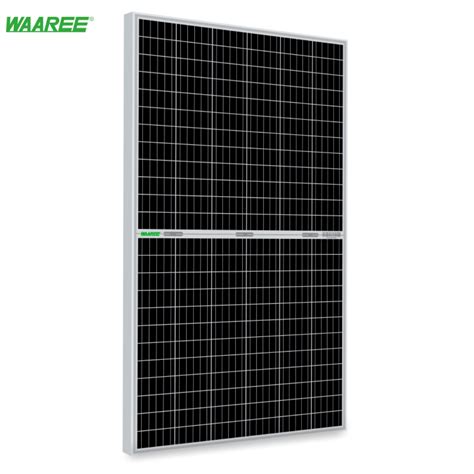WAAREE 540 Watt, 24 Volts, Bi-Facial solar panel, Pack of 2