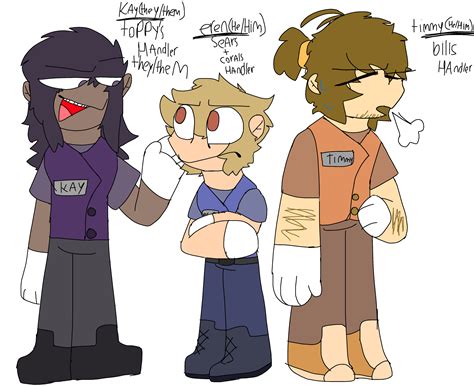 Was bored so I gave my oc’s handlers | Fandom