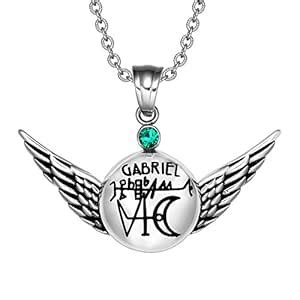 Buy Magic Planetary Powers Archangel Gabriel Angel Wings Royal Green ...