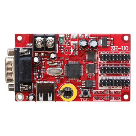 Buy LED Display Controller Card - 16*2048 Points - USB+ RS232 Serial ...