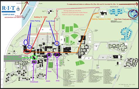Printable Rit Campus Map