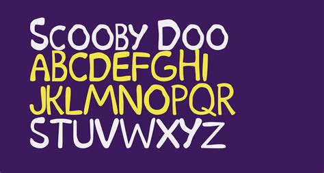 Scooby Doo free Font - What Font Is