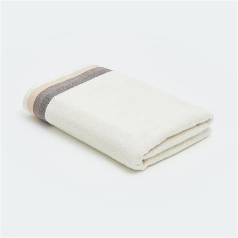 Buy Senegal Cotton Striped Bath Towel - 140x70cm from Home Centre at ...