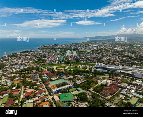 Iligan City in Northern Mindanao, Philippines. Cityscape Stock Photo ...