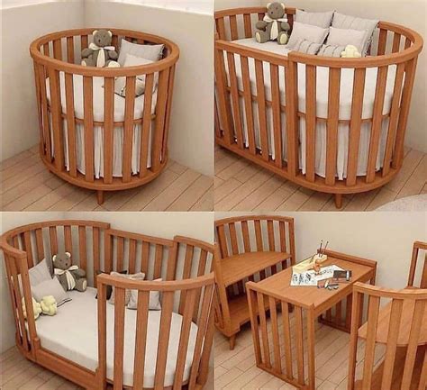 This 4-in-1 Convertible Crib, Bassinet, and Toddler Bed Grows With Your ...