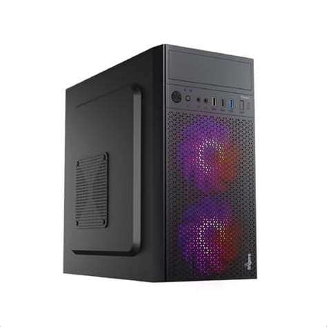 Amazon.in: Buy FINGERS Radiant Micro-ATX PC Case with pre-Installed 2 x ...
