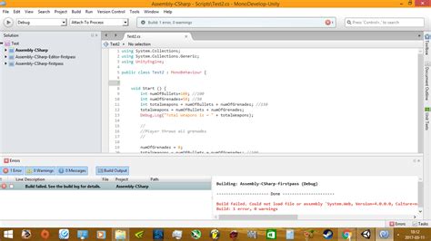 How to Fix Unity Error Cs0103 的图像结果